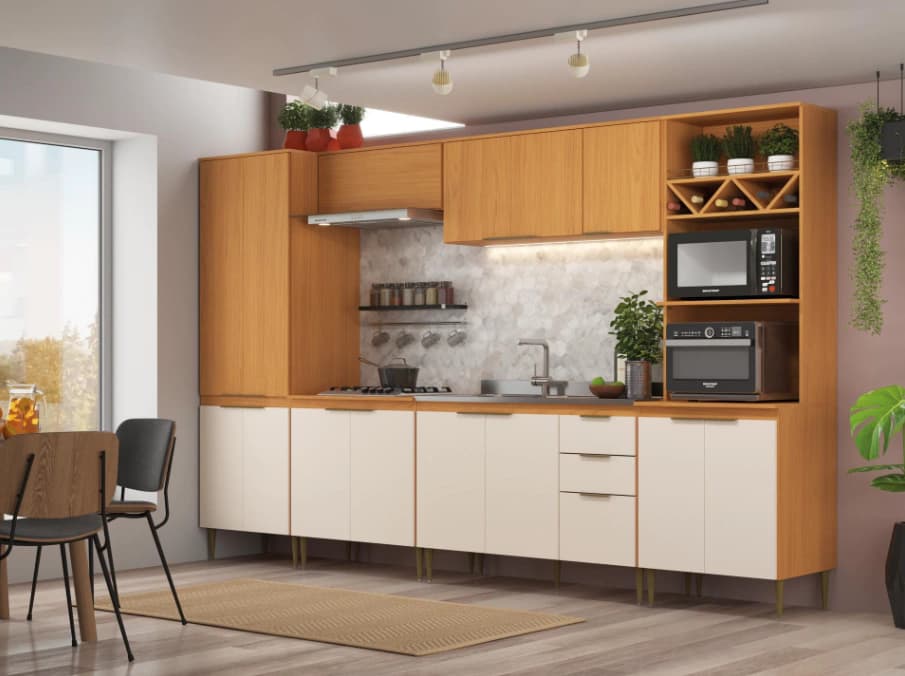 Cozinha Modulada Móveis Sul Brisa