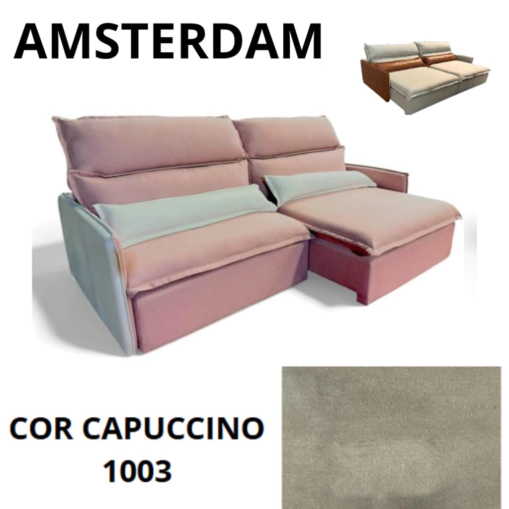 Estofado Nasalah Amsterdam 2,50m (capuccino)