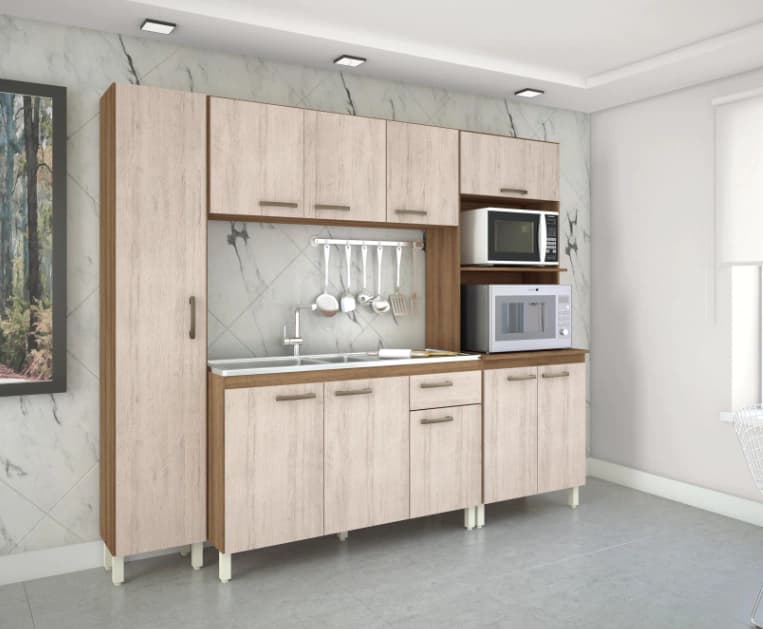 Cozinha Modulada Móveis Sul Atlas