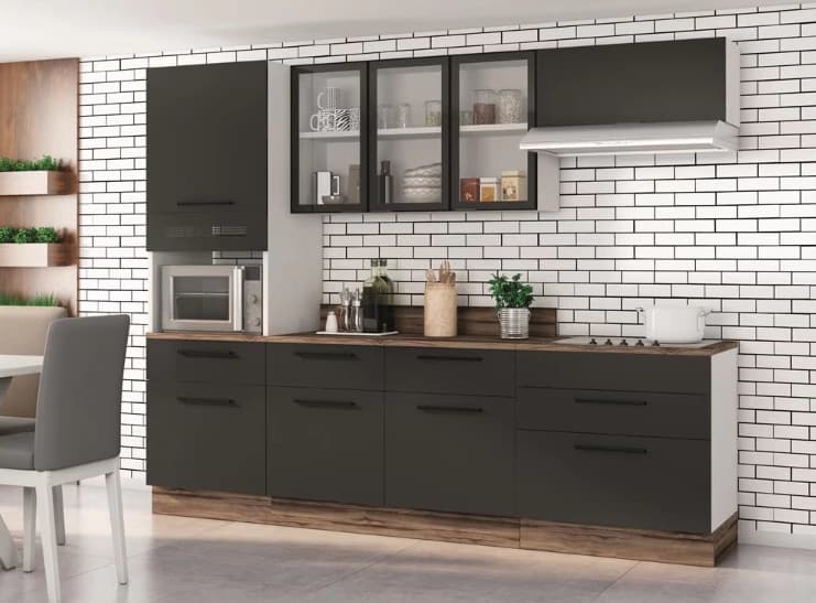 Kit Cozinha Itatiaia Exclusive (preto)